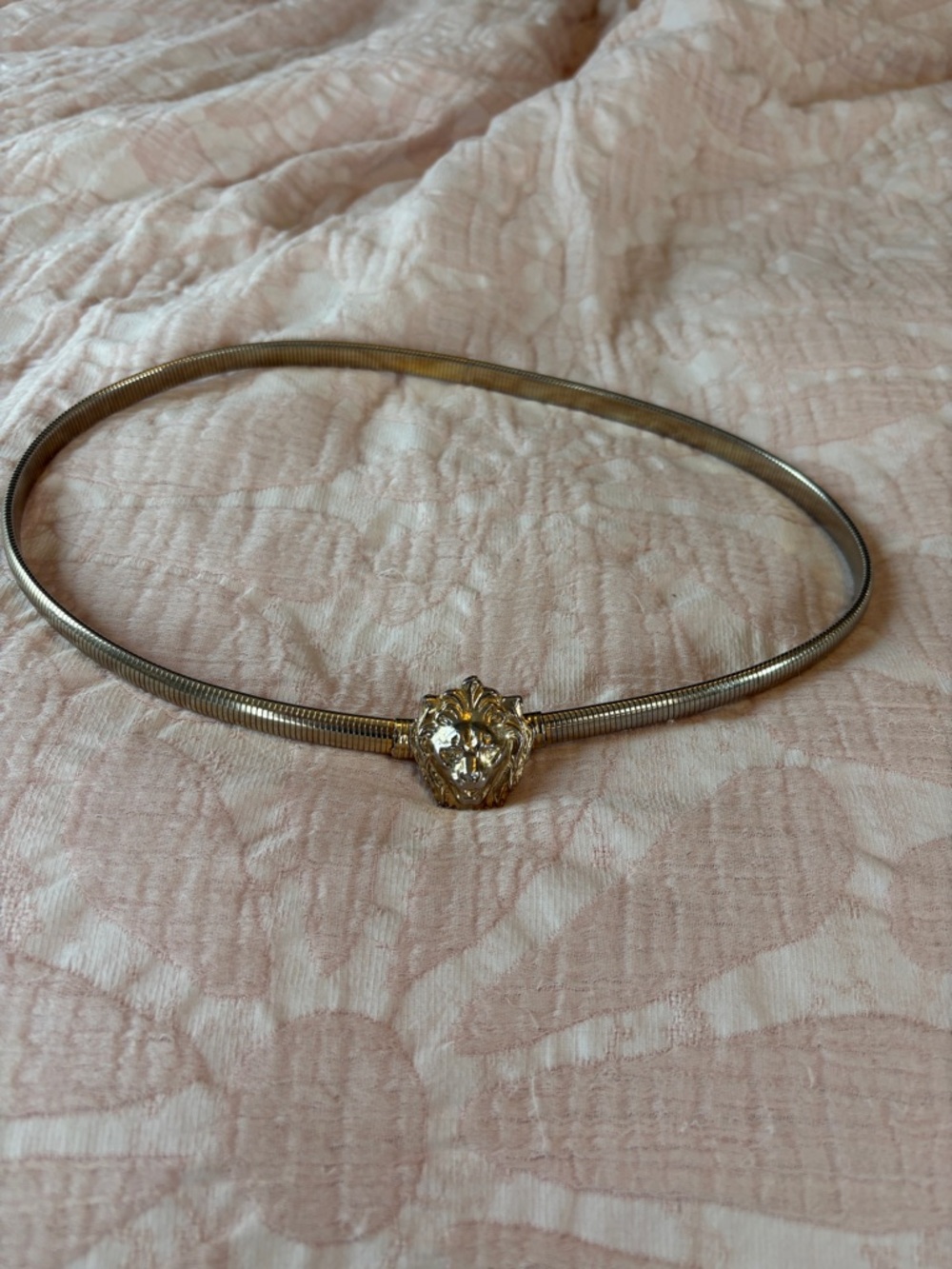 Ann Klein Vintage Lion Belt